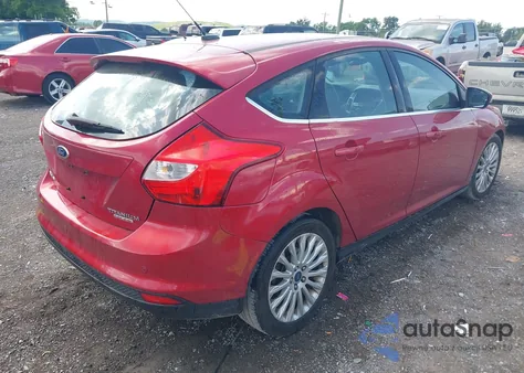 2012 Ford Focus Titanium from USA, damaged, VIN 1FAHP3N21CL414567